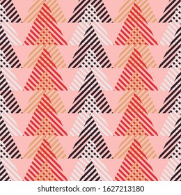 Ethnic boho ornament. Seamless pattern. Tribal motif. Vector illustration for web design or print.