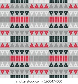 Ethnic boho ornament. Seamless pattern. Tribal motif. Vector illustration for web design or print.