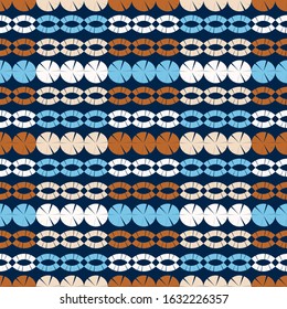 Ethnic boho ornament. Seamless pattern. Tribal motif. Vector illustration for web design or print.