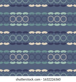 Ethnic boho ornament. Seamless pattern. Tribal motif. Vector illustration for web design or print.