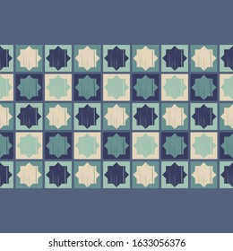 Ethnic boho ornament. Seamless pattern. Tribal motif. Vector illustration for web design or print.
