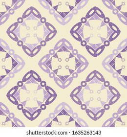 Ethnic boho ornament. Seamless pattern. Tribal motif. Vector illustration for web design or print.