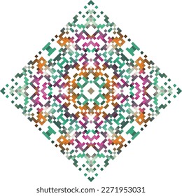 Ethnic boho ornament. Tribal pattern. Folk motif. Can be used for wallpaper, textile, wrapping, web page background.