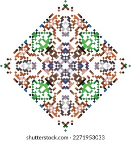 Ornamento étnico de boho. Patrón tribal. Motivo popular. Se puede usar para papel pintado, textil, envoltura, fondo de página web.