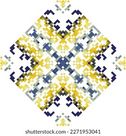 Ethnic boho ornament. Tribal pattern. Folk motif. Can be used for wallpaper, textile, wrapping, web page background.