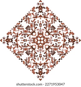 Ornamento étnico de boho. Patrón tribal. Motivo popular. Se puede usar para papel pintado, textil, envoltura, fondo de página web.