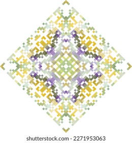 Ornamento étnico de boho. Patrón tribal. Motivo popular. Se puede usar para papel pintado, textil, envoltura, fondo de página web.