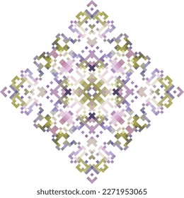 Ornamento étnico de boho. Patrón tribal. Motivo popular. Se puede usar para papel pintado, textil, envoltura, fondo de página web.