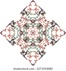 Ethnic boho ornament. Tribal pattern. Folk motif. Can be used for wallpaper, textile, wrapping, web page background.