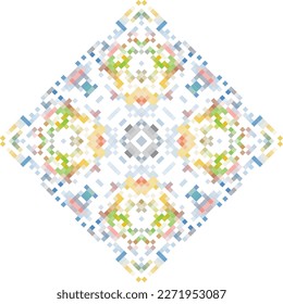 Ethnic boho ornament. Tribal pattern. Folk motif. Can be used for wallpaper, textile, wrapping, web page background.