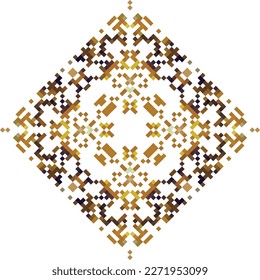 Ethnic boho ornament. Tribal pattern. Folk motif. Can be used for wallpaper, textile, wrapping, web page background.