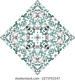 Ethnic boho ornament. Tribal pattern. Folk motif. Can be used for wallpaper, textile, wrapping, web page background.