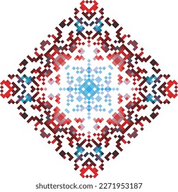Ornamento étnico de boho. Patrón tribal. Motivo popular. Se puede usar para papel pintado, textil, envoltura, fondo de página web.