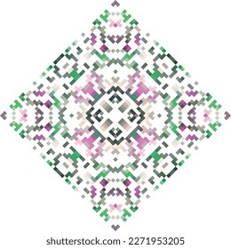 Ornamento étnico de boho. Patrón tribal. Motivo popular. Se puede usar para papel pintado, textil, envoltura, fondo de página web.