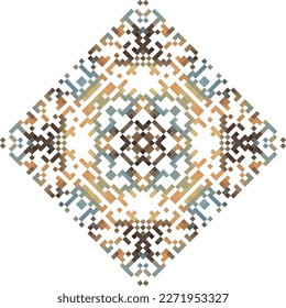 Ethnic boho ornament. Tribal pattern. Folk motif. Can be used for wallpaper, textile, wrapping, web page background.