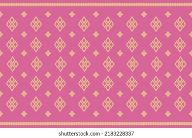 Ethnic  boho  pattern.   texture traditional ornament. Tribal pattern. Folk motif. Can be used for wallpaper, textile, invitation card, wrapping, web page.design for Thai fabric on carpet,batik ,cloth