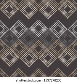 Ethnic boho seamless background. Tribal pattern. Folk motif. Vector illustration for web design or print.