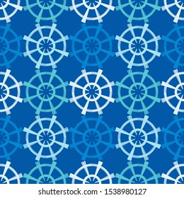 Ethnic boho seamless background. Tribal pattern. Folk motif. Vector illustration for web design or print.