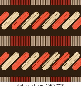 Ethnic boho seamless background. Tribal pattern. Folk motif. Vector illustration for web design or print.