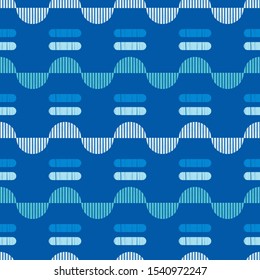 Ethnic boho seamless background. Tribal pattern. Folk motif. Vector illustration for web design or print.