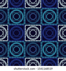 Ethnic boho seamless background. Tribal pattern. Folk motif. Vector illustration for web design or print.