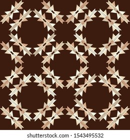 Ethnic boho seamless background. Tribal pattern. Folk motif. Vector illustration for web design or print.