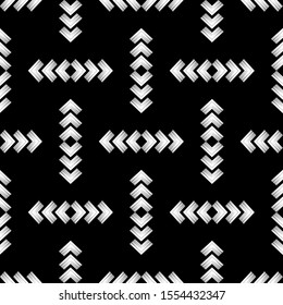 Ethnic boho seamless background. Tribal pattern. Folk motif. Vector illustration for web design or print.