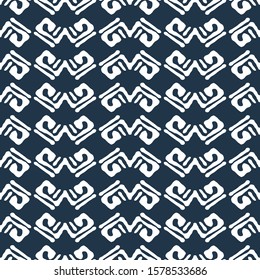 Ethnic boho seamless background. Tribal pattern. Folk motif. Vector illustration for web design or print.