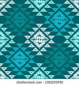 Ethnic boho seamless background. Tribal pattern. Folk motif. Vector illustration for web design or print.