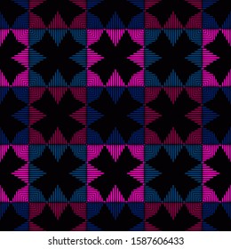 Ethnic boho seamless background. Tribal pattern. Folk motif. Vector illustration for web design or print.