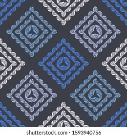 Ethnic boho seamless background. Tribal pattern. Folk motif. Vector illustration for web design or print.