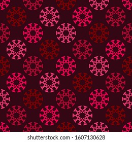 Ethnic boho seamless background. Tribal pattern. Folk motif. Vector illustration for web design or print.