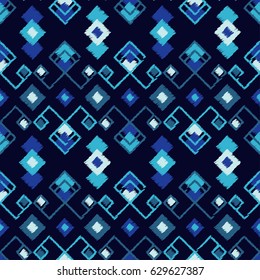 Ethnic boho seamless pattern. 
