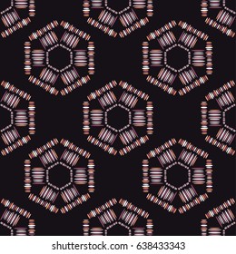 Ethnic boho seamless pattern. 
