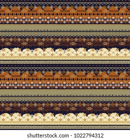 Ethnic, boho seamless pattern. Abstract background texture. Wallpaper