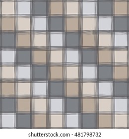 Ethnic boho seamless pattern with cage. Print. Repeating background. Cloth design, wallpaper.
