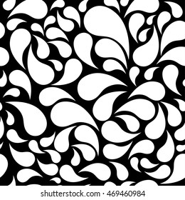 Ethnic boho seamless pattern with decorative drops. Print. Cloth design, wallpaper.