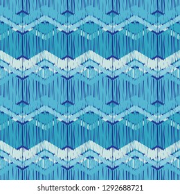 Ethnic boho seamless pattern. Embroidery on fabric. Traditional ornament. Tribal pattern. Folk motif. Can be used for wallpaper, textile, invitation card, wrapping, web page background.