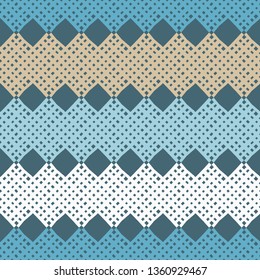 Ethnic boho seamless pattern. Embroidery on fabric. Patchwork texture. Weaving. Traditional ornament. Tribal pattern. Folk motif. Can be used for wallpaper, textile, invitation card, wrapping, web.
