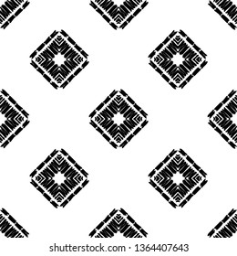 Ethnic boho seamless pattern. Embroidery on fabric. Patchwork texture. Weaving. Traditional ornament. Tribal pattern. Folk motif. Can be used for wallpaper, textile, invitation card, wrapping, web.