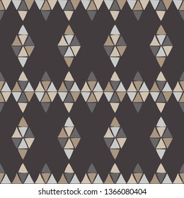 Ethnic boho seamless pattern. Embroidery on fabric. Patchwork texture. Weaving. Traditional ornament. Tribal pattern. Folk motif. Can be used for wallpaper, textile, invitation card, wrapping, web.