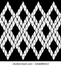 Ethnic boho seamless pattern. Embroidery on fabric. Patchwork texture. Weaving. Traditional ornament. Tribal pattern. Folk motif. Can be used for wallpaper, textile, invitation card, wrapping, web.