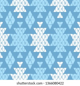 Ethnic boho seamless pattern. Embroidery on fabric. Patchwork texture. Weaving. Traditional ornament. Tribal pattern. Folk motif. Can be used for wallpaper, textile, invitation card, wrapping, web.