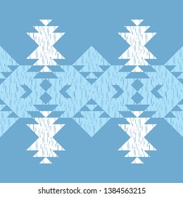 Ethnic boho seamless pattern. Embroidery on fabric. Patchwork texture. Weaving. Traditional ornament. Tribal pattern. Folk motif. Can be used for wallpaper, textile, invitation card, wrapping, web.