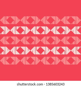 Ethnic boho seamless pattern. Embroidery on fabric. Patchwork texture. Weaving. Traditional ornament. Tribal pattern. Folk motif. Can be used for wallpaper, textile, invitation card, wrapping, web.