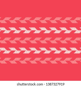 Ethnic boho seamless pattern. Embroidery on fabric. Patchwork texture. Weaving. Traditional ornament. Tribal pattern. Folk motif. Can be used for wallpaper, textile, invitation card, wrapping, web.