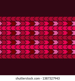 Ethnic boho seamless pattern. Embroidery on fabric. Patchwork texture. Weaving. Traditional ornament. Tribal pattern. Folk motif. Can be used for wallpaper, textile, invitation card, wrapping, web.