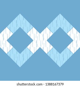 Ethnic boho seamless pattern. Embroidery on fabric. Patchwork texture. Weaving. Traditional ornament. Tribal pattern. Folk motif. Can be used for wallpaper, textile, invitation card, wrapping, web.