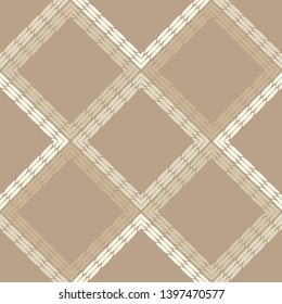 Ethnic boho seamless pattern. Embroidery on fabric. Patchwork texture. Weaving. Traditional ornament. Tribal pattern. Folk motif. Can be used for wallpaper, textile, invitation card, wrapping, web.