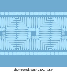 Ethnic boho seamless pattern. Embroidery on fabric. Patchwork texture. Weaving. Traditional ornament. Tribal pattern. Folk motif. Can be used for wallpaper, textile, invitation card, wrapping, web.